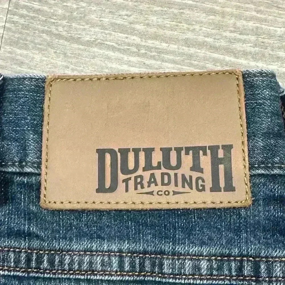 DULUTH TRADING Flex Weekender Jeans 40x30 Relaxed Fit Denim Dad Baggy HipHop - Picture 11 of 16
